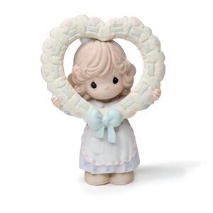 Precious Moments 'Give Your Whole Heart' Figurine 1999 Faith Cute Collectable